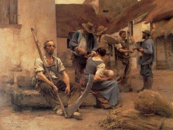 萊昂 奧古斯汀 萊爾米特 Paying the Harvesters 萊昂 奧古斯汀 萊爾米特 Paying the Harvesters